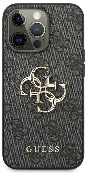 Telefono dėklas Guess Big Metal Logo GUHCP13L4GMGGR, Apple iPhone 13 Pro, tamsiai pilka sp.