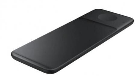 Belaidis įkroviklis Samsung Wireless Charger Trio, USB Type C, juoda sp.