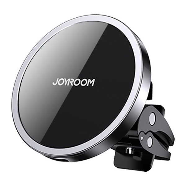 Automobilinis įkroviklis Joyroom Qi wireless car charger phone holder, Qi Wireless, juoda sp.