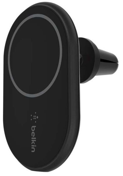 Telefono įkroviklis Belkin Car-vent mount, Magnetic/1 x USB Type C, juoda sp., 10 W
