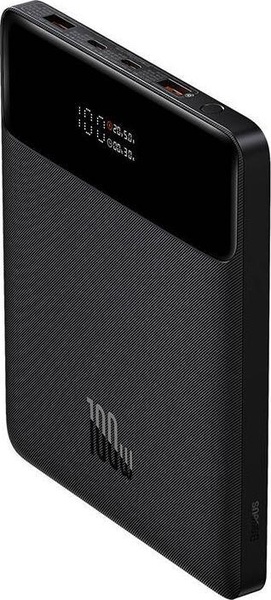 Nešiojamas įkroviklis (Power bank) Baseus PPDGL-01, 20000 mAh, 100 W, juoda sp.