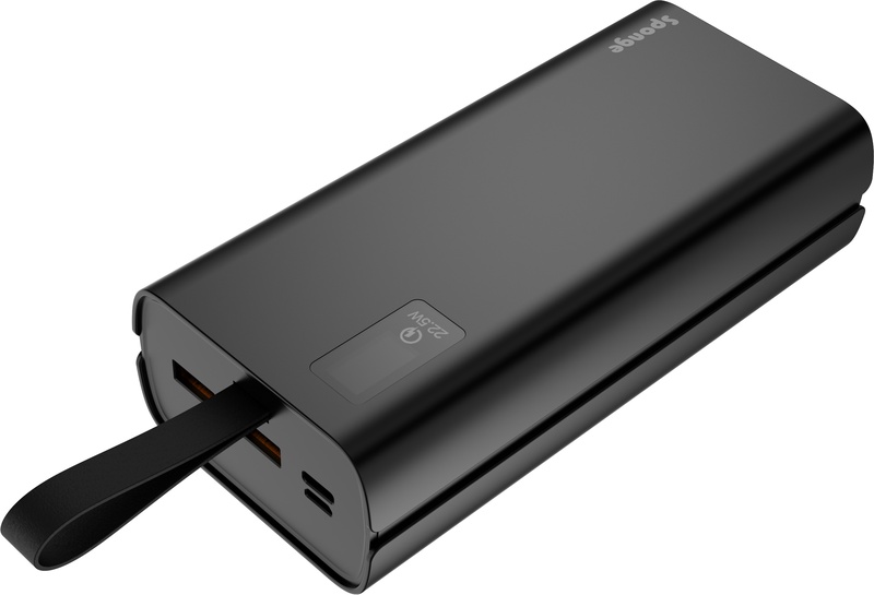 Nešiojamas įkroviklis (Power bank) Sponge Sponge Energy 30 000, 30000 mAh, 22.5 W, pilka sp.