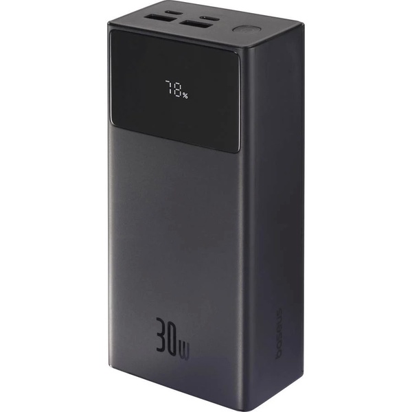 Nešiojamas įkroviklis (Power bank) Baseus Star-Lord PPXJ3030, 30000 mAh, juoda sp.