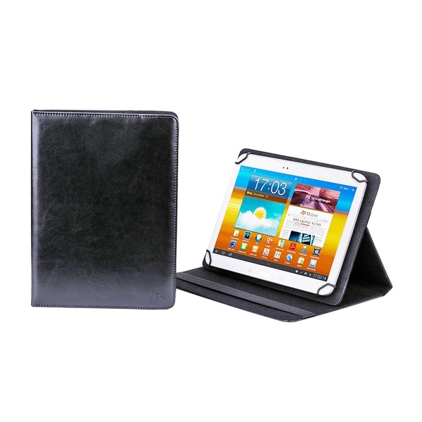 Planšetinių kompiuterių dėklas Rivacase 3007, juoda sp., 9-10.1"