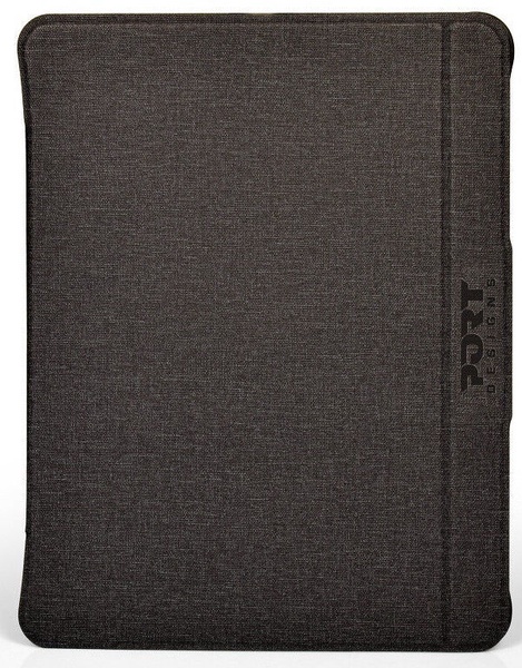 Planšetinių kompiuterių dėklas Port Designs, juoda sp., 10.2"