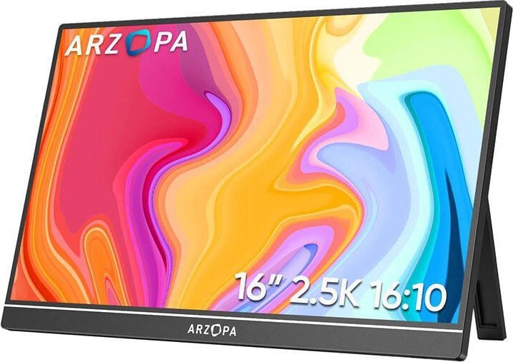 Monitorius ARZOPA Z1RC, IPS, 60 Hz, 16"