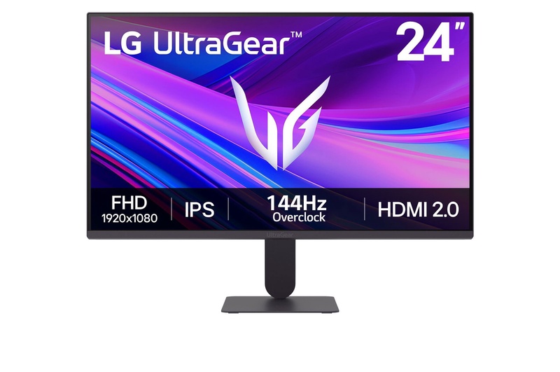 Monitorius LG 24G411A-B, IPS, 144 Hz, 24"