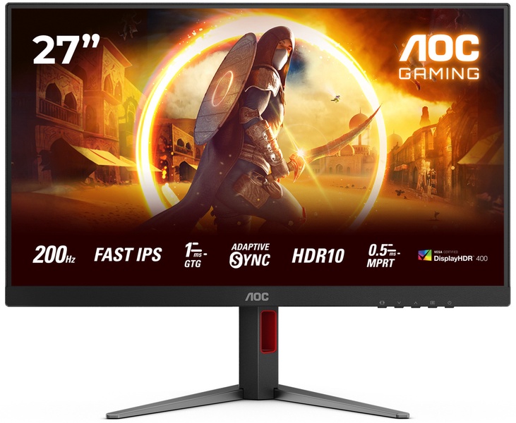 Monitorius AOC 27G4HA, IPS, 200 Hz, FHD, 27"
