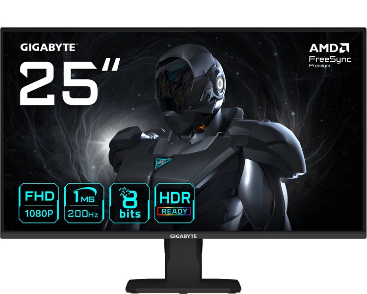 Monitorius Gigabyte GS25F2, IPS, 200 Hz, FHD, 24.5"