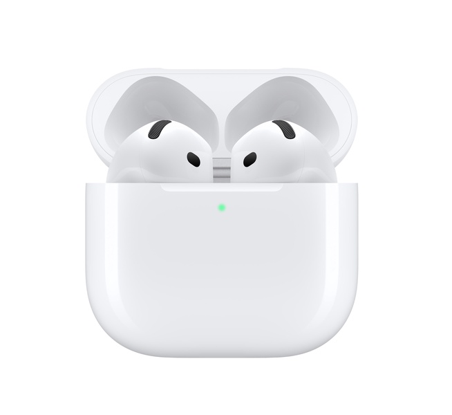 Belaidės ausinės Apple AirPods 4 ANC MXP93ZM/A, balta sp.