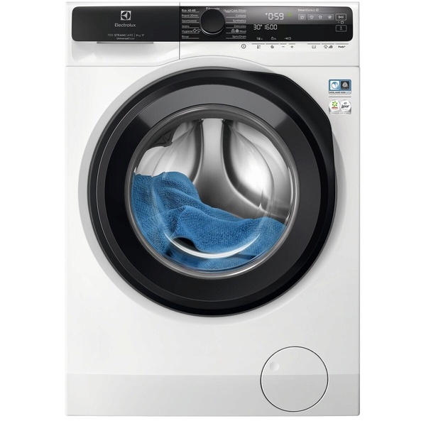 Skalbimo mašina Electrolux 700 serija EW7F5692QE, 9 kg, balta sp.