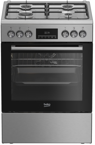 Dujinė viryklė su elektrine orkaite Beko FBE6330GXDSN