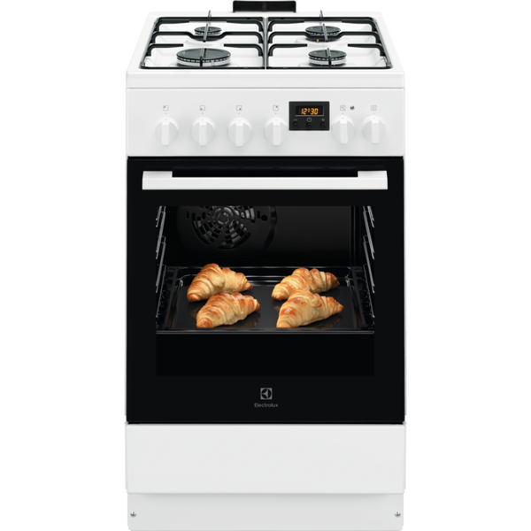 Dujinė viryklė su elektrine orkaite Electrolux LKK540232W