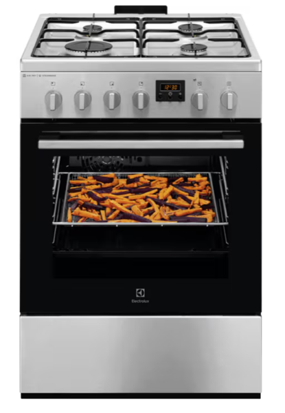 Dujinė viryklė su elektrine orkaite Electrolux 600 serija LKK660221X