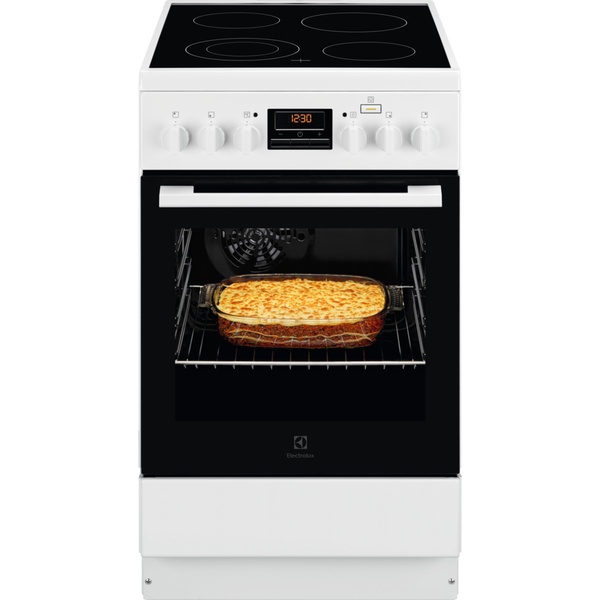 Elektrinė viryklė su elektrine orkaite Electrolux 600 serija „SteamBake“ LKR562066W