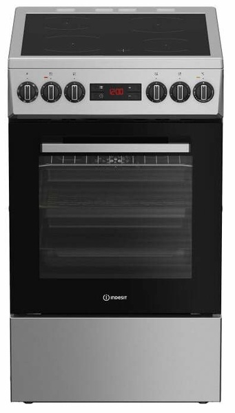Elektrinė viryklė su elektrine orkaite Indesit IS5V8CSX/P