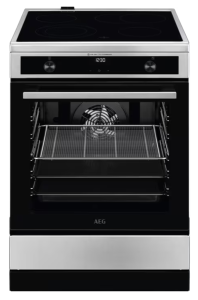 Indukcinė viryklė su elektrine orkaite AEG 6000 serija CIB6647ABM