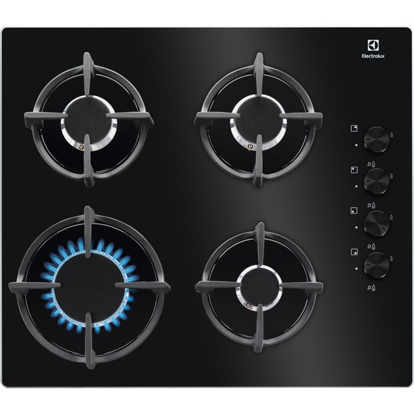 Dujinė kaitlentė Electrolux 600 serija „Gas on Glass“ EGG6407K