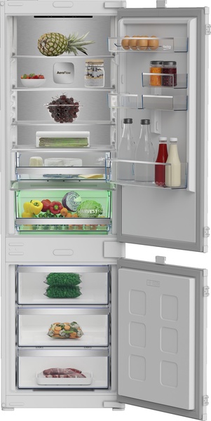 Įmontuojamas šaldytuvas šaldiklis apačioje Beko B7BCNA295HS2