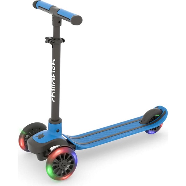 Vaikiškas paspirtukas Chillafish Scotti GLOW 3, navy