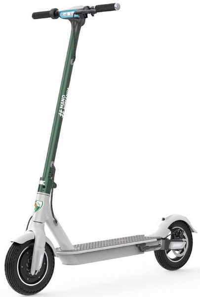 Elektrinis paspirtukas Beaster Scooter BSZAL, balta sp./žalia sp.