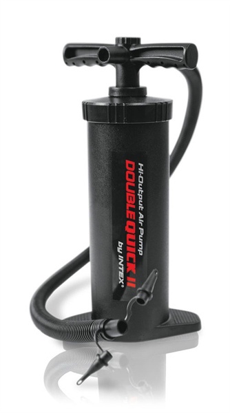 Rankinė pompa Intex 68605, juoda sp., 19.1 cm x 12.1 cm x 37.8 cm