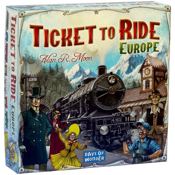 Stalo žaidimas Days of Wonder Ticket to Ride Ticket to Ride Europe 7202, LT LV EE