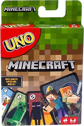 Uno kortų žaidimas, Minecraft Mattel Games FPD61, EN
