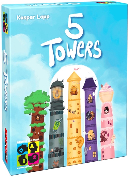 Stalo žaidimas Brain Games 5 Towers, LT LV EE