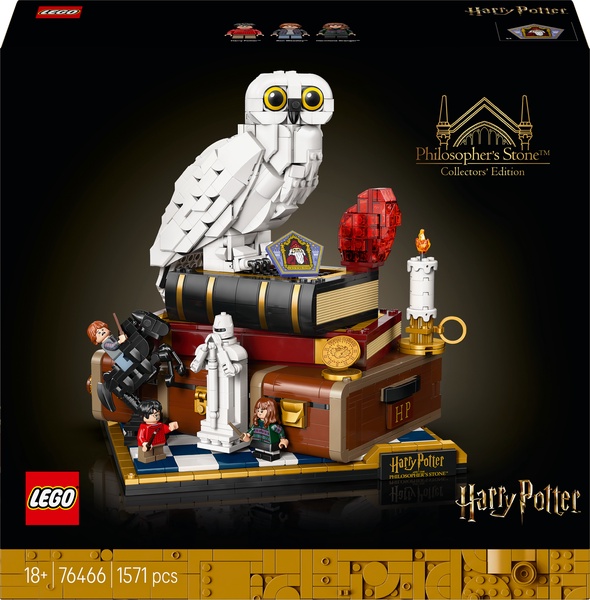 Konstruktorius LEGO® Harry Potter™ Išminties akmuo – kolekcinis leidimas 76466, 1571 vnt.