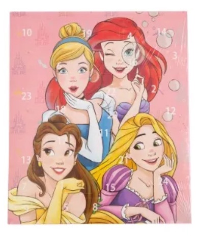 Advento kalendorius Lisciani Princess, 24 vnt., įvairių spalvų