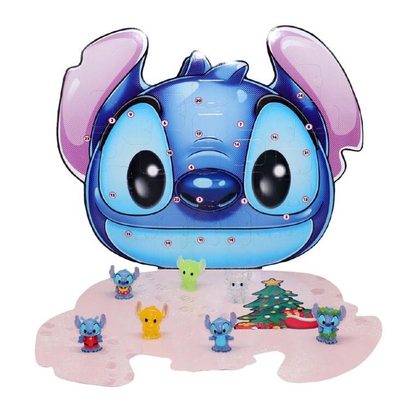 Advento kalendorius Ooshies Disney Stitch, 24 vnt., įvairių spalvų