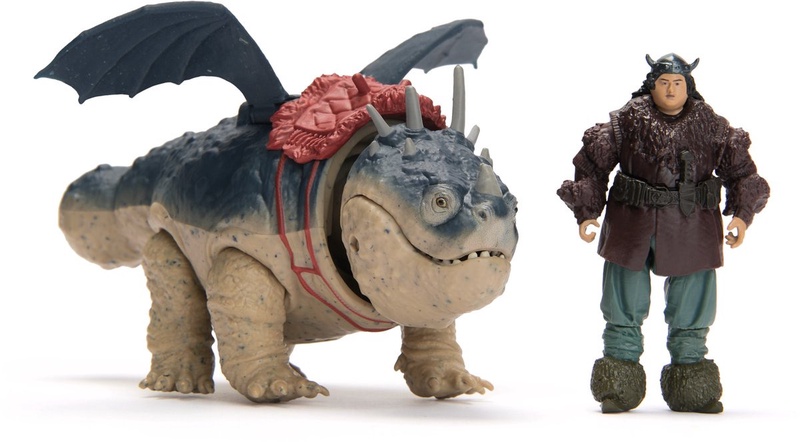 Figūrėlių rinkinys Spin Master How to Train Your Dragon Meatball & Fishlegs, 2 vnt., įvairių spalvų