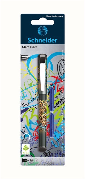 Plunksnakotis Schneider 76775, kairiarankiams/dešiniarankiams, įvairių spalvų
