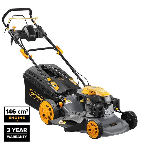 Benzininė vejapjovė Grunder S461VHY-T6, savaeigė, 46 cm