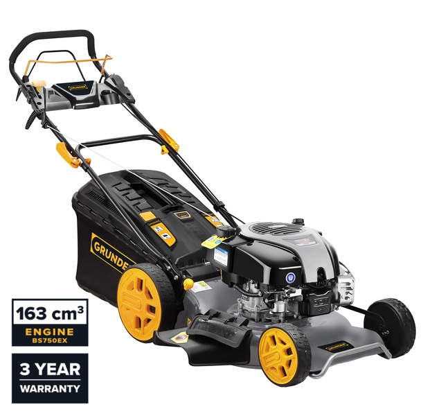 Benzininė vejapjovė savaeigė Grunder S531VHY-BS750EX SV, 52 cm