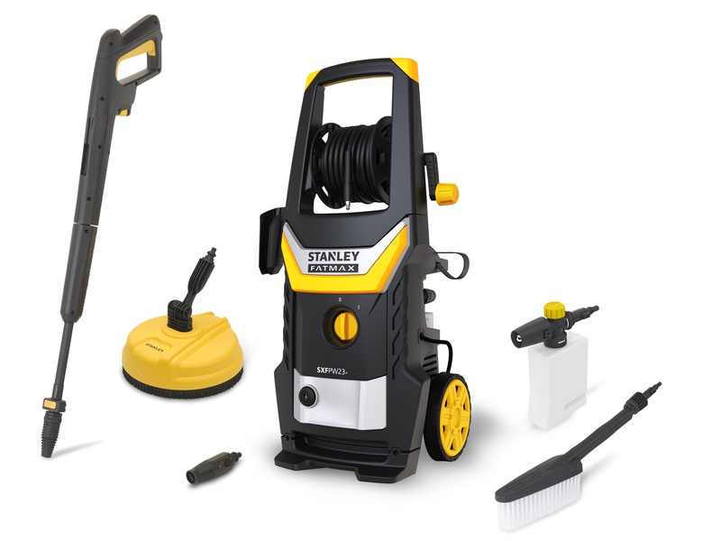 Elektrinė aukšto slėgio plovykla Stanley SXFPW23P-E, 2300 W, 170 Bar
