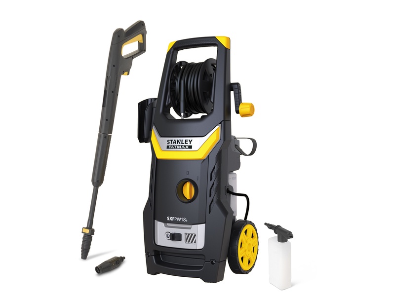 Elektrinė aukšto slėgio plovykla Stanley FatMax SXFPW18B-E, 1800 W, 140 Bar