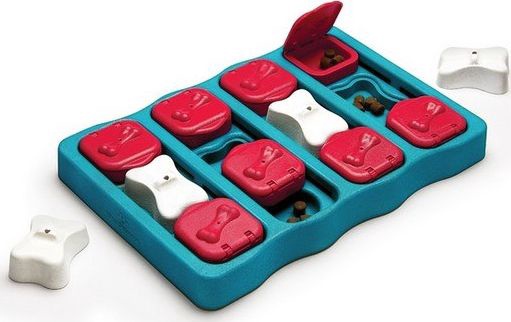 Žaislas šuniui, treniravimui Outward Hound Brick, 32 cm, mėlyna sp./raudona sp.