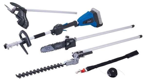 Genėtuvo ir žoliapjovės rinkinys Scheppach BC-MFH400-X, 20 - 40 V