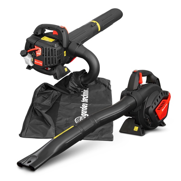 Benzininis lapų pūstuvas-smulkintuvas-siurblys Elem Garden Technic, 25.4 cc