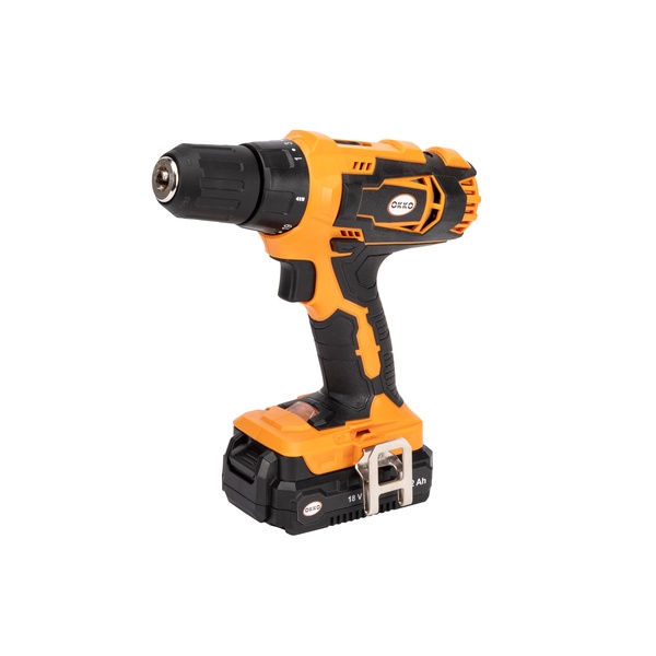 Akumuliatorinis suktuvas-gręžtuvas su akumuliatoriumi Okko TC8303S-18V-13, 18 V, 2 Ah
