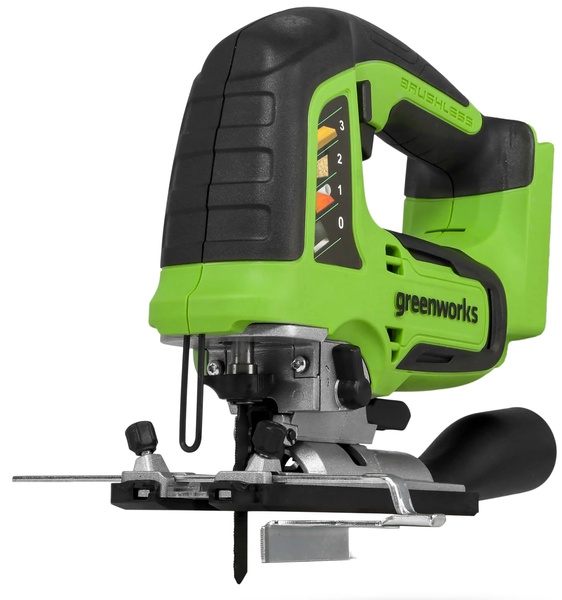 Akumuliatorinis siaurapjūklis Greenworks GD24JS, 24 V