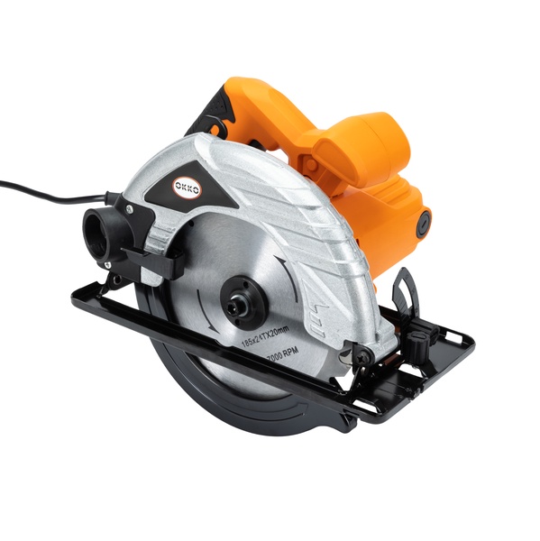 Elektrinis diskinis pjūklas Okko KPCS1238, 1200 W, 185 mm