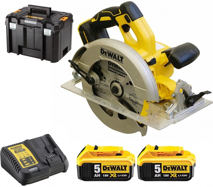 Diskinis pjūklas Dewalt DCS570P2-QW, 18 V