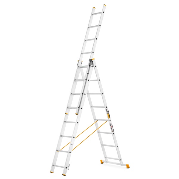 Kopėčios 3 dalių universalios Forte Tools 7608, 582 cm, 230 - 513 cm