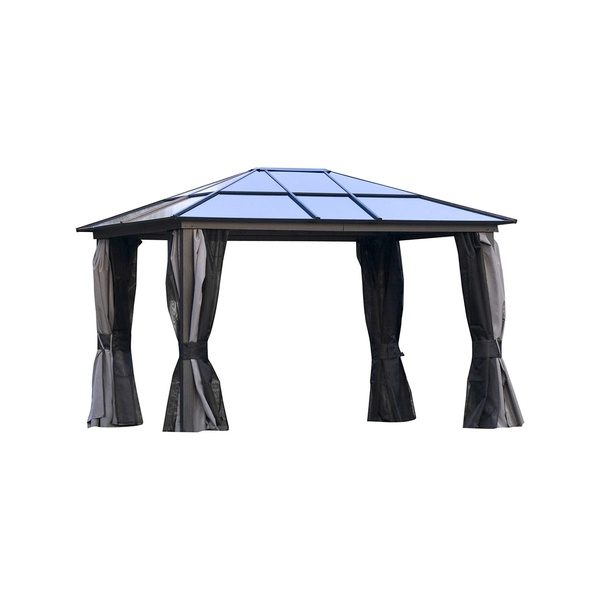 Pavėsinė Domoletti Grande, 300 cm x 280 cm, antracito sp.