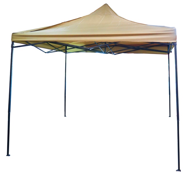 Pavėsinė, 300 cm, ruda sp.