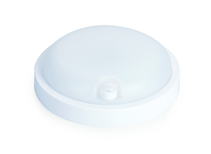 Šviestuvas plafonas Okko Base-Pir BL170CP05-PIR, LED, 4000 °K, 1 x 11 W, balta sp.