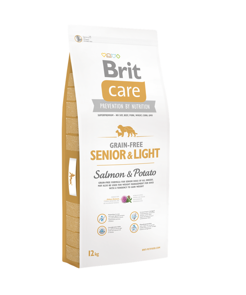Sausas šunų maistas Brit Care Salmon & Potato, lašiša, 12 kg